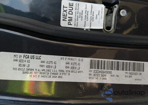 2016 Dodge Charger Sxt z USA, uszkodzony, nr VIN 2C3CDXHG3GH330365